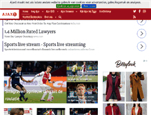 Tablet Screenshot of ajax1.nl